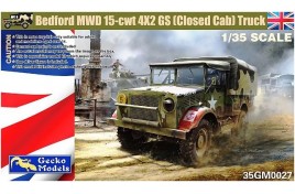 Gecko 1/35 Bedford MWD 15-cwt 4x2 GS (closed cab) Truck